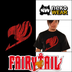 FAIRY TAIL T-Shirt Logo Guilde Rouge