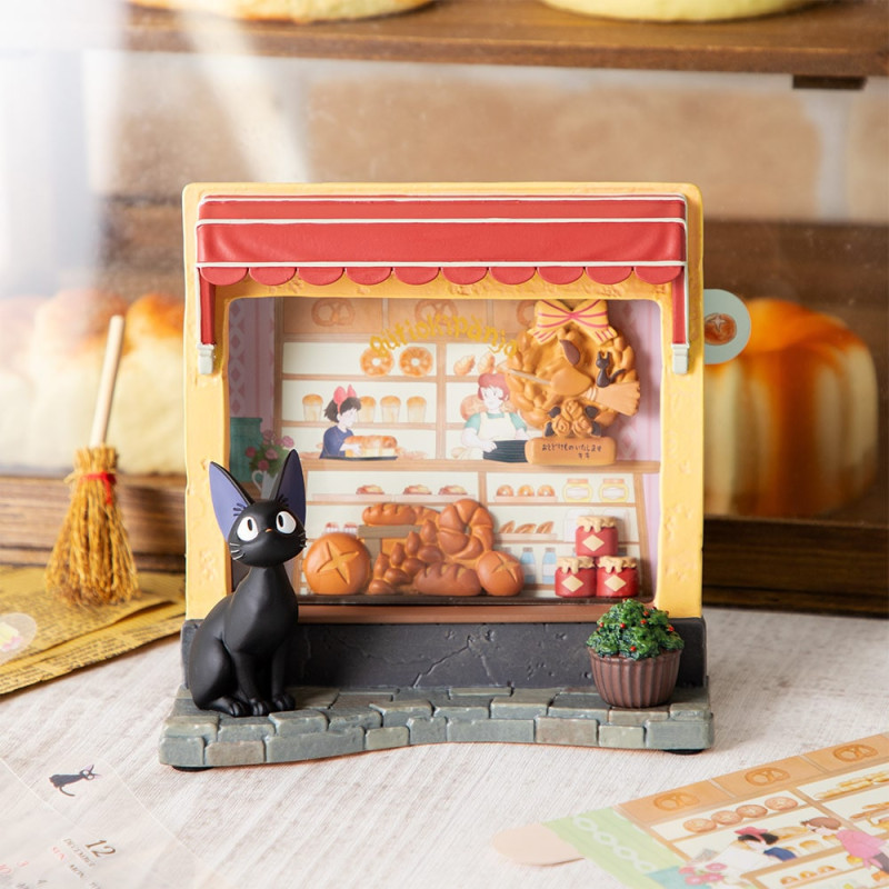 KIKI LA PETITE SORCIERE Diorama Calendrier Jiji Boulangerie Benelic