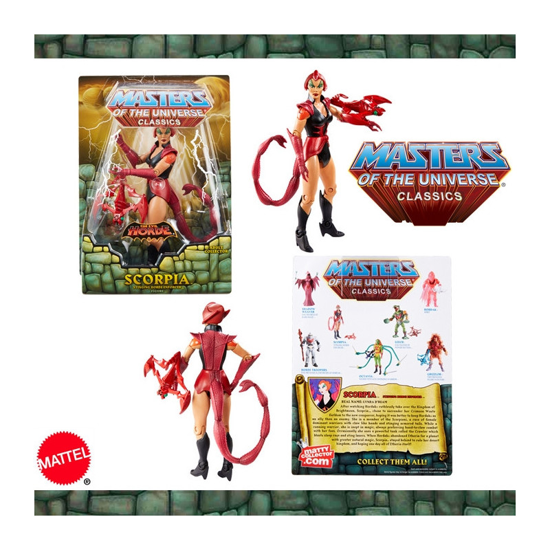 MAITRES DE L'UNIVERS CLASSICS figurine Scorpia