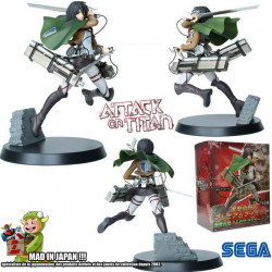  L'ATTAQUE DES TITANS figurine Mikasa Ackerman Sega