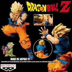 DRAGON BALL Z figurine Son Goku Super Saiyan Scultures Banpresto