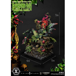 Statue Poison Ivy Throne Legacy Seduction Throne Deluxe Bonus Version Prime 1 Studio DC Comics