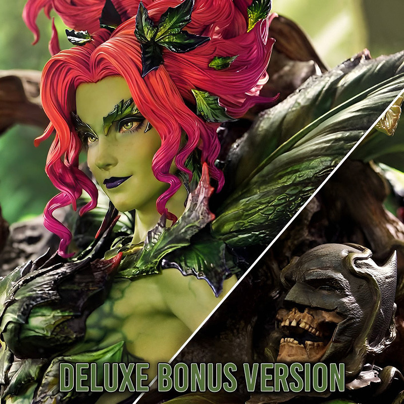 Statue Poison Ivy Throne Legacy Seduction Throne Deluxe Bonus Version Prime 1 Studio DC Comics