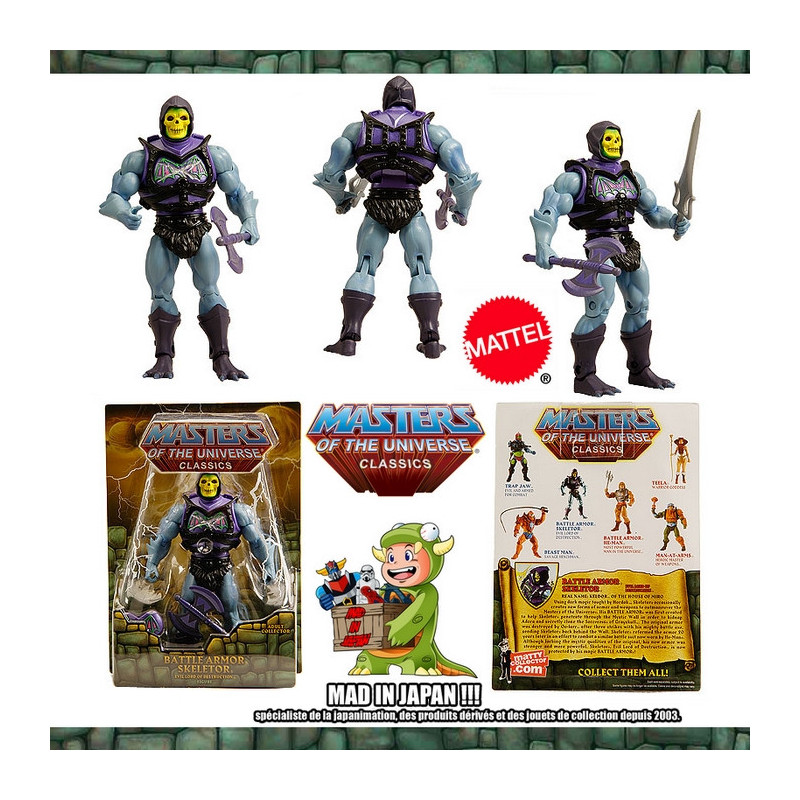 MAITRES DE L'UNIVERS CLASSICS figurine Skeletor Battle Armor