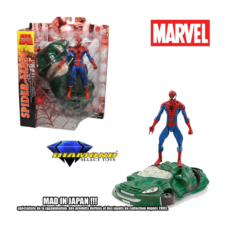 MARVEL SELECT Figurine Spiderman Diamond Select