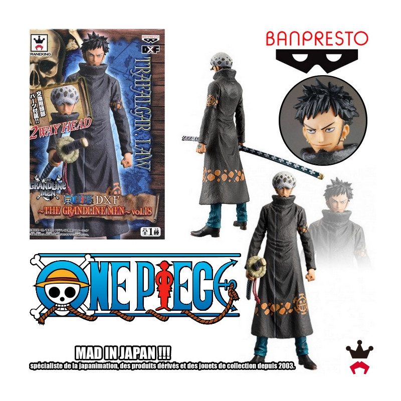 ONE PIECE Figurine Banpresto DXF Trafalgar Law