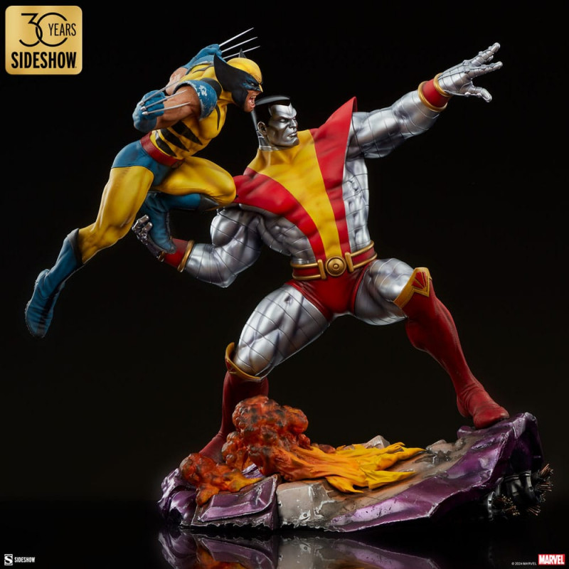 Statue Fastball Special Colossus And Wolverine Premium Format Figure ...