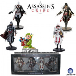 ASSASSIN'S CREED Coffret 4 Figurines Ezio Auditore Ubisoft