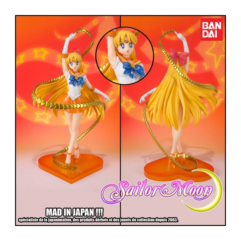 Sailor Moon Figurine Sailor Venus Figuarts Zero Bandai Tamashii