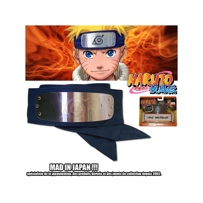 Le bandeau de Naruto dans Naruto