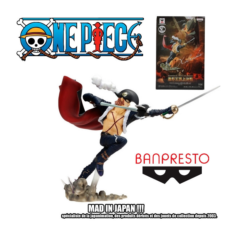 ONE PIECE Figurine X. Drake Banpresto SCultures