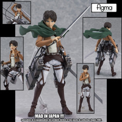 L'ATTAQUE DES TITANS figurine Eren Yeager Figma Max Factory