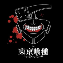 TOKYO GHOUL T-Shirt Kaneki Masque Neko Wear