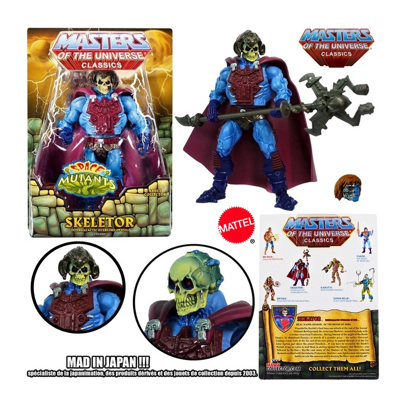 MAITRES DE L'UNIVERS CLASSICS figurine Skeletor Space Mutants