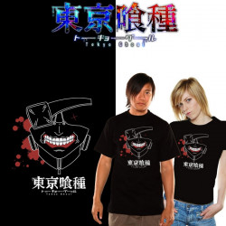  TOKYO GHOUL T-Shirt Kaneki Masque Neko Wear