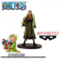 ONE PIECE Figurine Banpresto Zoro Grandline Men Banpresto 15ème anniversaire