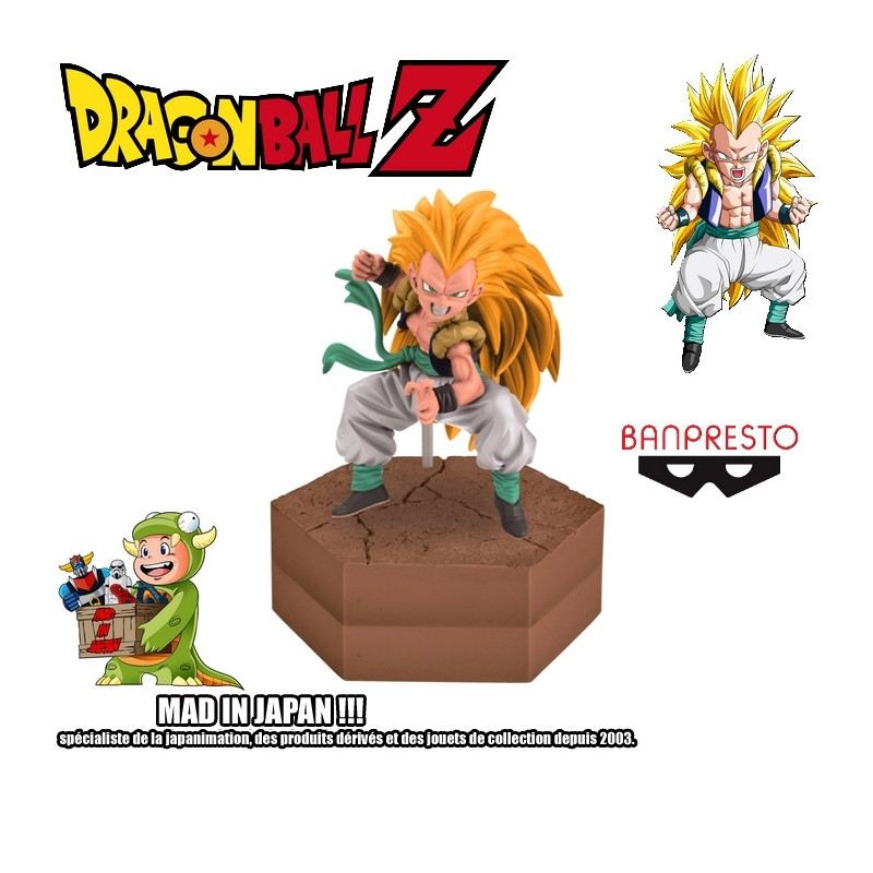 DRAGON BALL Z Figurine Gotenks Super Saiyan 3 DXF Banpresto