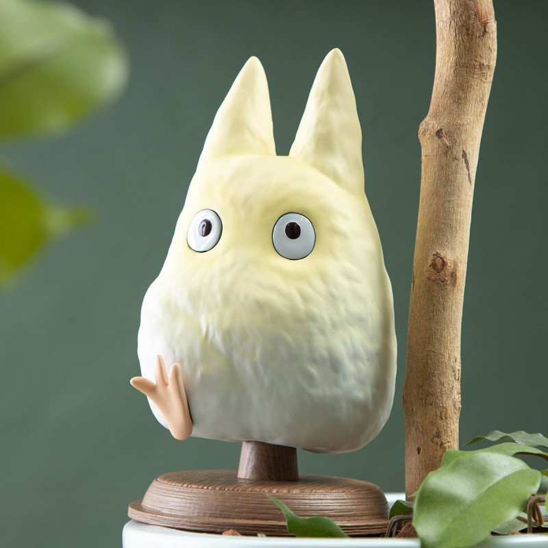 MON VOISIN TOTORO Statue Petit Totoro Blanc Benelic