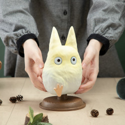 MON VOISIN TOTORO Statue Petit Totoro Blanc Benelic