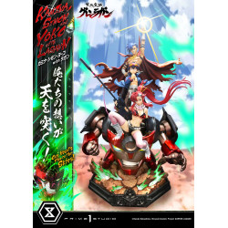 Statue Kamina, Simon & Yoko with Lagann Prime 1 Studio Gurren Lagann