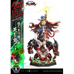 Statue Kamina, Simon & Yoko with Lagann Prime 1 Studio Gurren Lagann