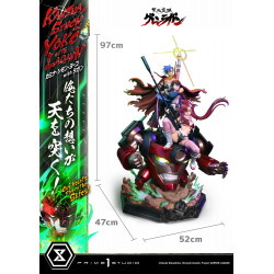 Statue Kamina, Simon & Yoko with Lagann Prime 1 Studio Gurren Lagann