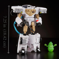 Figurine Ectotron Ecto-1 Hasbro Transformers x Ghostbusters