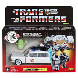 Figurine Ectotron Ecto-1 Hasbro Transformers x Ghostbusters