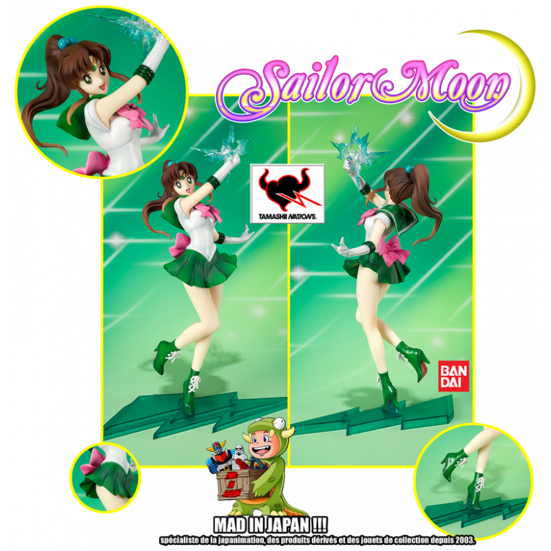 Sailor Moon Figurine Sailor Jupiter Figuarts Zero Bandai Tamashii Web