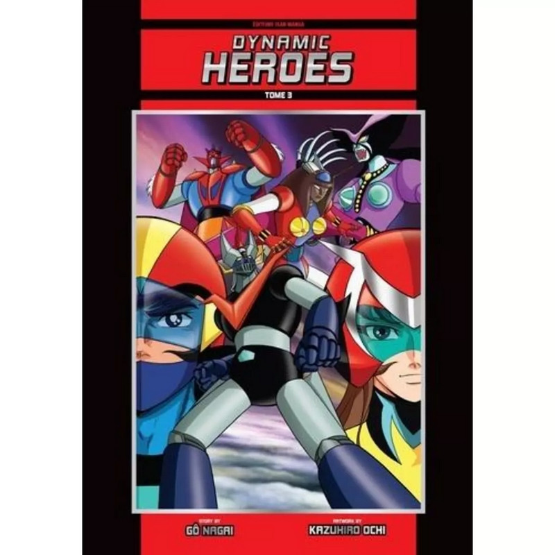 DYNAMIC HEROES Tome 3 Isan Manga