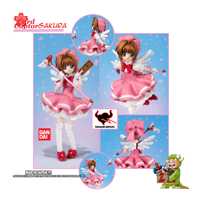 SAKURA CAPTOR CARD Figurine Sakura Kinomoto S.H. Figuarts Bandai