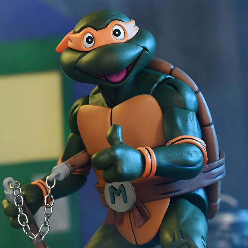 Figurine Ultimate Michelangelo is a Party Dude Neca Tortues Ninja