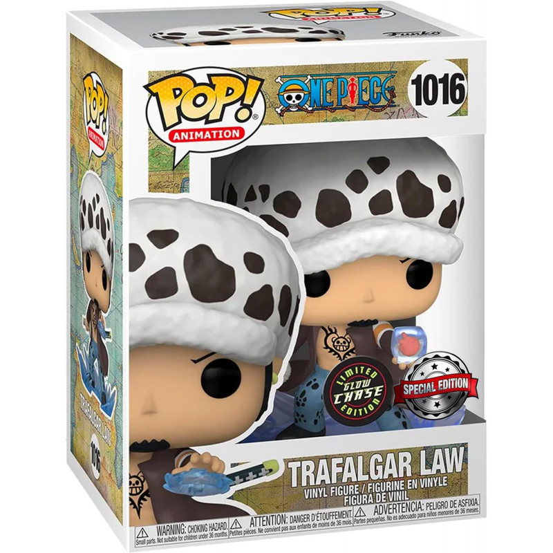 ONE PIECE Figurine POP! Trafalgar Law Exclu Chase Funko