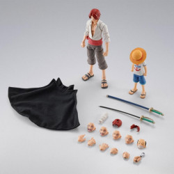 Pack 2 SH Figuarts Shanks & Monkey D. Luffy Childhood Version Bandai One Piece