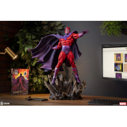 Statue Magneto Master of Magnetism Premium Format Figure Sideshow Marvel