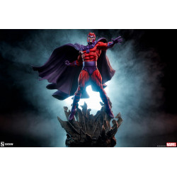 Statue Magneto Master of Magnetism Premium Format Figure Sideshow Marvel