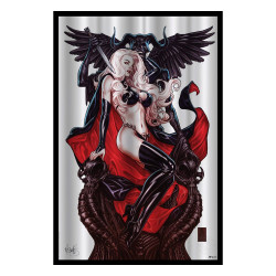 Impression Art Print Blasphemy Anthem Sideshow Lady Death