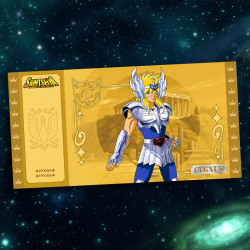 Golden Ticket Cygnus Hyoga Cartoon Kingdom Saint Seiya