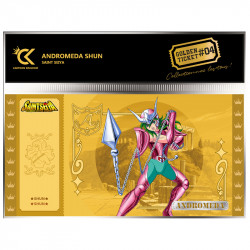 Golden Ticket Andromeda Shun Cartoon Kingdom Saint Seiya