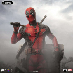 Statue Deadpool Art Scale Iron Studios Deadpool & Wolverine