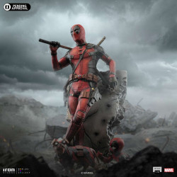 Statue Deadpool Art Scale Iron Studios Deadpool & Wolverine