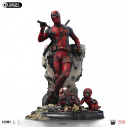 Statue Deadpool Art Scale Iron Studios Deadpool & Wolverine