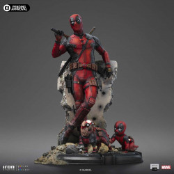 Statue Deadpool Art Scale Iron Studios Deadpool & Wolverine