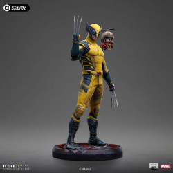 Statue Wolverine Art Scale Iron Studios Deadpool & Wolverine