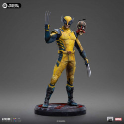 Statue Wolverine Art Scale Iron Studios Deadpool & Wolverine