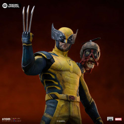 Statue Wolverine Art Scale Iron Studios Deadpool & Wolverine