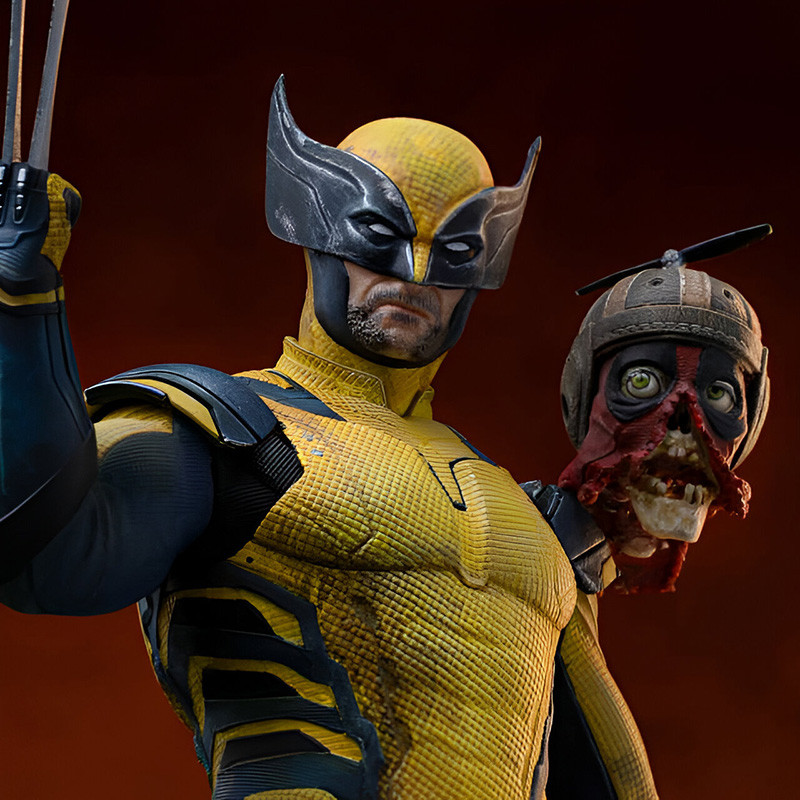 Statue Wolverine Art Scale Iron Studios Deadpool & Wolverine