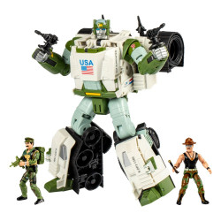 Figurine Autobot Kup Triple T Hasbro Transformers X G.I. Joe