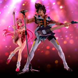 Pack Figurines Fire Bomber Live Stage Megahouse Macross 7