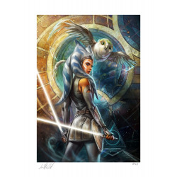 Art Print Ahsoka Tano and Morai Old Friends Sideshow